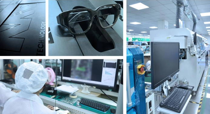 AR眼镜的生产工艺，高度专业化和精细化